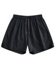 Men's Summer Casual Shorts - Solid Color With Zipper Detail Drawstring Waist Stretch Fabric Machine Washable - Perfect For Sport