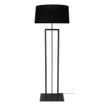 Trophey Floor Lamp - Lamp Base With Shade Dark Admirality Grey