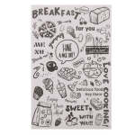 Decorated Non-stick Baking Sheet Sandwich Wrapping Roll Paper SHEET-1