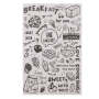 Decorated Non-stick Baking Sheet Sandwich Wrapping Roll Paper SHEET-1