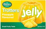 Rhodes Trotters Pineapple Flavoured Jelly Powder Crystals