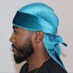 1PC Velvet Durag High Quality Velvet Do Rags Du-rag For Men Ideal Choice For Gifts
