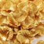 100pcs Handcrafted Golden Rose Petals - Perfect For Wedding Decor Proposals & Romantic Occasions | Polyester No Power Needed