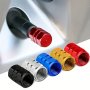 4/8pcs Aluminum Alloy Tire Valve Caps - Dustproof & USA AIR Compatible - For Cars Motorcycles & Trucks