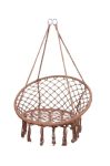 Boss Handmade Rope Knitted Macrame Hanging Swing Chair