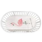 Flamingo Cotton Baby Girl Sheet - L Flamingo