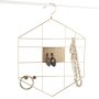 Metal Jewellery Hanger Gold