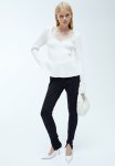 Rib Knit Top - White
