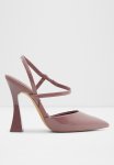 Zaha Court Heel - Medium Pink