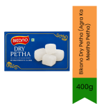 Dry Petha Agra Ka Meetha Petha 400G - Traditional Ash Gourd Candied Sweet Authentic North Indian Crystallized Dessert Treat Sout