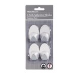 Hooks - Self Adhesive - Stainless Steel - 1 Kg - 3 Pack