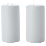 White Basics Cylindrical Salt & Pepper - White Std Regular
