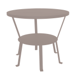 Suburban Side Table - Pebble Ferro