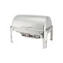 Rectangular Roll Top CHAFING DISH - Stainless Steel Food Warmer