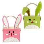 Pink & Lime Bunny Box Pack Of 2