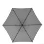 Hexagon Umbrella Polar Steel Dark Grey 160G D260CM