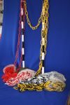 1M Pole & Base For Plastic Chain