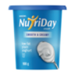 Danone Nutriday Plain Low Fat Yoghurt 900G
