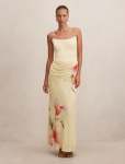 Isra Printed Strapless Maxi Dress - 18 Linley Floral