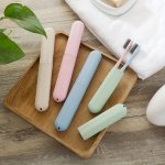 4PCS Travel Toothbrush Case Holder Toothbrush Travel Container Family Camping Dust And Hygiene Travel Toothbrush Holder