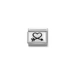 Composable Classic Closed Heart And Arrow Link