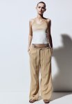 Cr Pe Pull-on Trousers - Beige