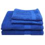 Eqyptian Collection Towel -440GSM -2 Guest Towels 2 Bath Sheets -royal Blue