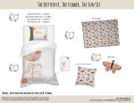 Kids Duvet Set The Butterfly The Flower The Sun