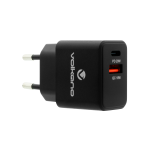 Volkano On-the-go Usb type C 20W Black Wall Charger