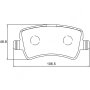 Volvo Kbc Brake Pads Rear For Land Rover - Spares Direct