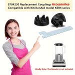 Durable Blender Coupler Replacement Gear Clutch With Spanner Wrench Compatible With AP2930430 PS401661 Mixer Models - Plastic Co