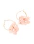 Goldair Gold Pink Acrylic Flower Drop Earrings