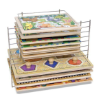 4AKID Melissa & Doug - Deluxe Wire Puzzle Rack
