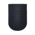 Lagoon Tall Japi Planter In Lead - 3 Sizes - Medium