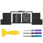 Antiee A1707 Battery Replacement A1820 Battery For Macbook Pro 15" Late 2016 Mid 2017 Touch Bar Emc 3072 Emc 3162 MLH32 MLH42 ML