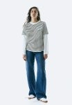 Cotton T-Shirt - Cream Striped