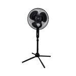 DQUIP Fan Stand Plastic 40CM Black
