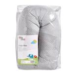 Preggy Pillow Grey Dots