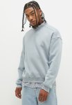 Cotton On Box Fit Crew Sweater - Blue Haze
