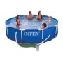 Intex Pool Mtl-frame W/pump 305X76CM