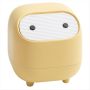 Desktop Trash Can Small Office Supplies Yellow