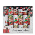 Christmas Crackers Traditional 6PC