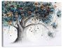 Canvas Art - The Midnight Tree Large Abstract Canvas Print Wall Art Print