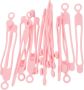 16PCS Silicone Cable Ties Fastening Cable Organizers For Compact For Easy