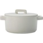 Maxwell & Williams Epicurious Round Casserole 500ML White