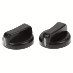 2/4PCS 8MM Gas Stove Control Switch Knobs Range Oven Knobs For Benchtop Burner