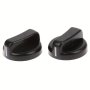 2/4PCS 8MM Gas Stove Control Switch Knobs Range Oven Knobs For Benchtop Burner