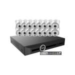 20 Channel Ip Cctv Kit Turret Cams
