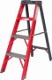 FGS4-ALL Industrial Full Fibreglass A-frame Step Ladder 1.2M 4 Steps