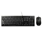 Port Design Combo Wired Mouse-keyboard Zoopateq